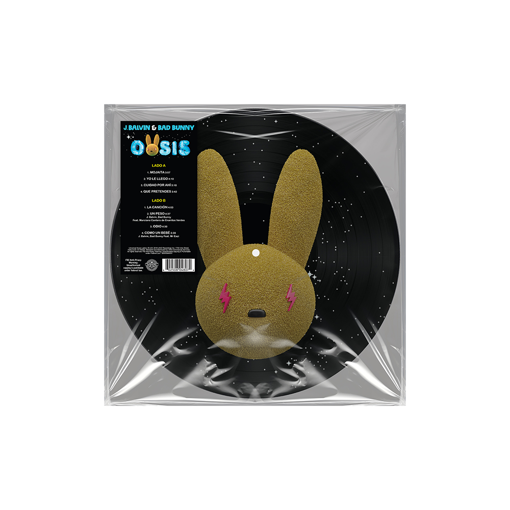 J. Balvin x Bad Bunny - Oasis - Picture Disc Vinyl Front
