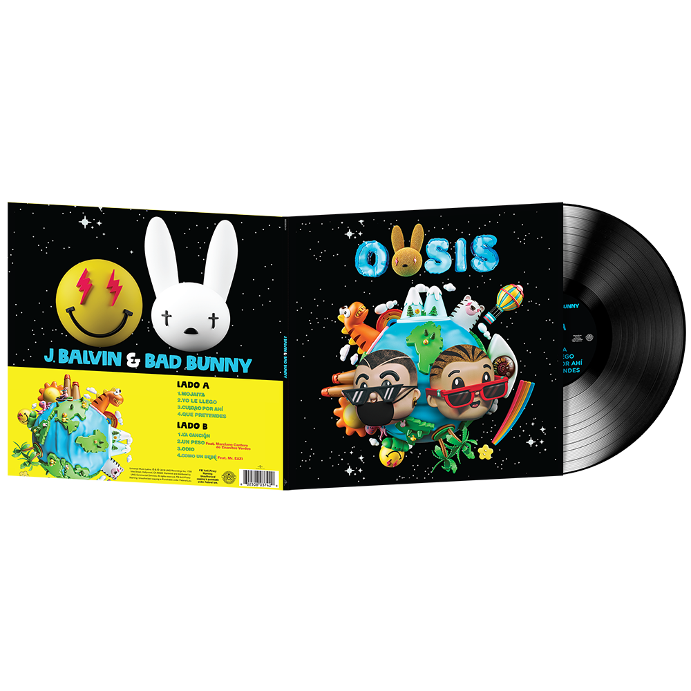 Oasis Standard 1LP Vinyl (J Balvin & Bad Bunny)